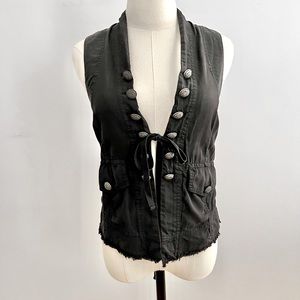 Free People / We The Free boho steam punk vest